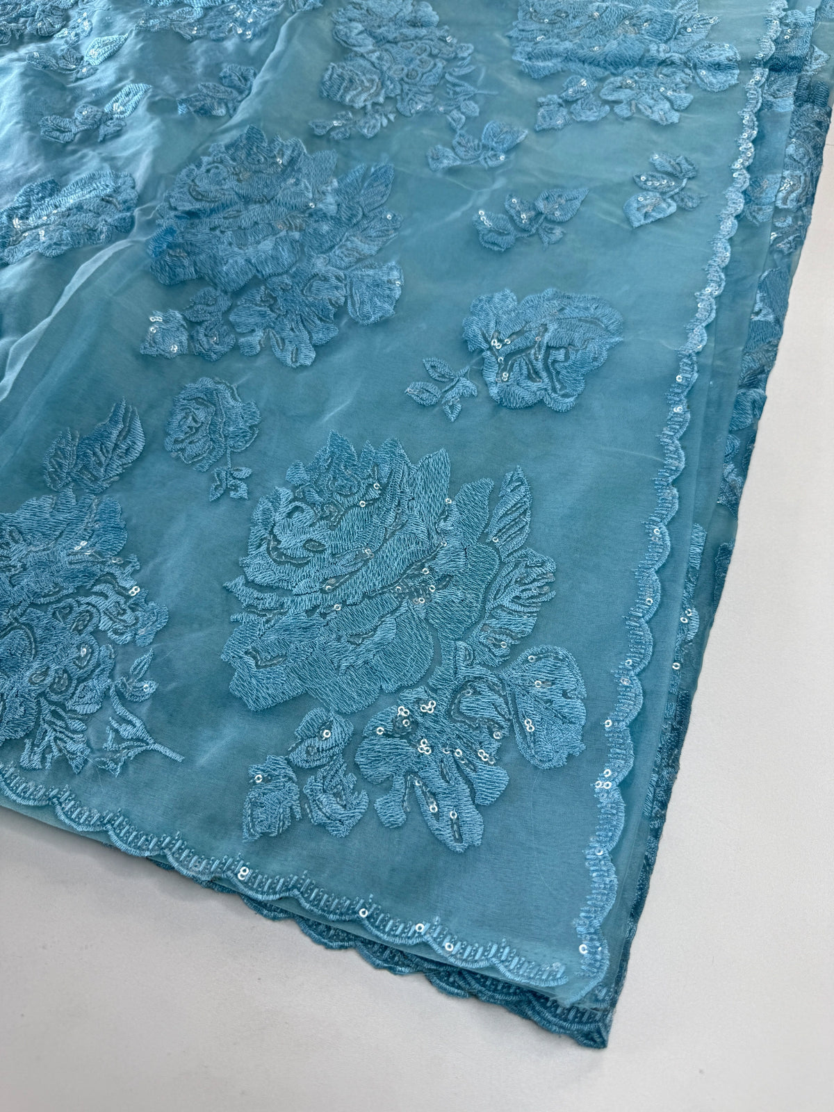Fancy soft organza Saree/ MC65