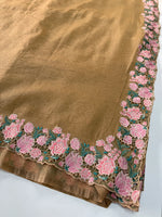 Crushed crape saree / SA7960