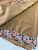 Crushed crape saree / SA7960