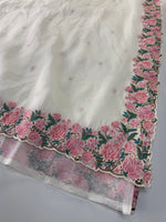 Crushed crape saree / SA7960