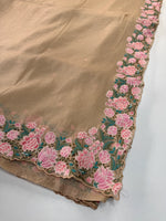 Crushed crape saree / SA7960