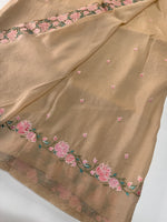 Crushed crape saree / SA7960