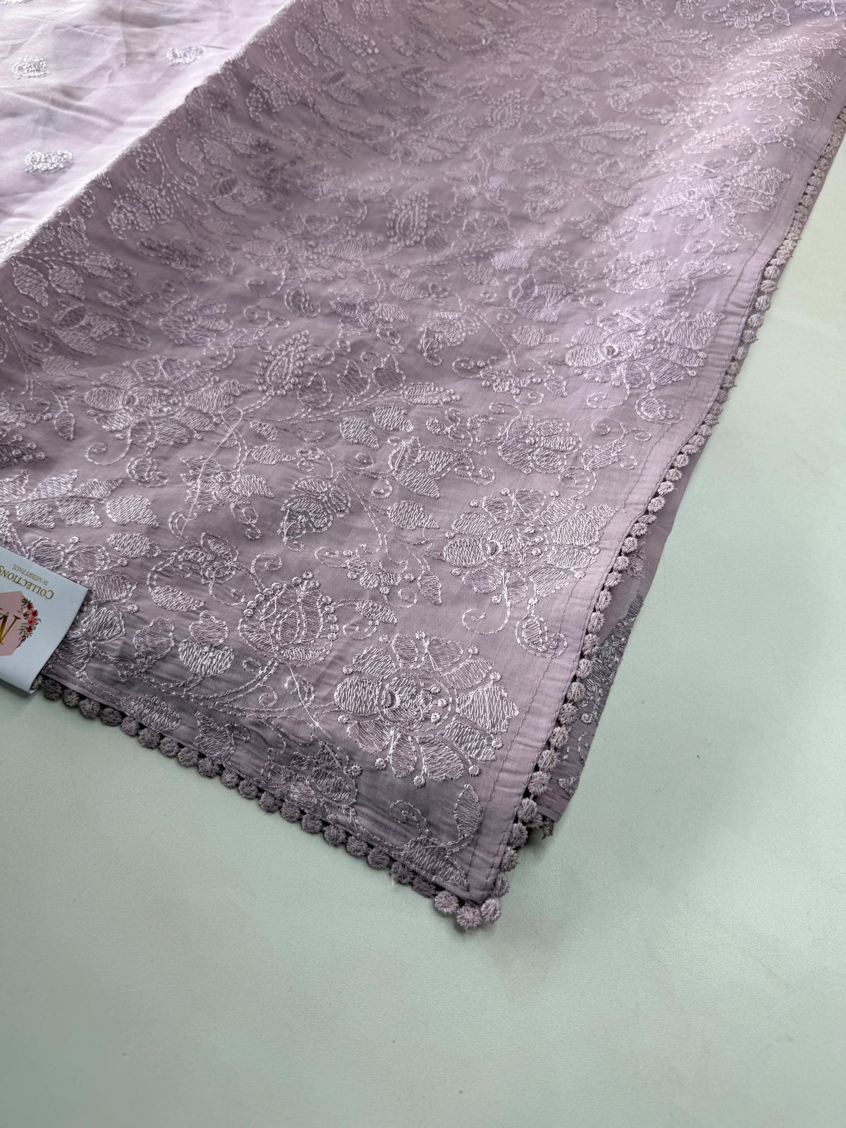 Chanderi Organza blended saree/ 5675
