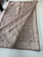 Chanderi Organza blended saree/ 5675