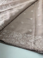 Chanderi Organza blended saree/ 5675