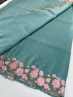 Crushed crape saree / SA7960