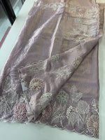 Satin Organza Saree/ 5471