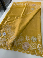 Satin Organza Saree/ 5471