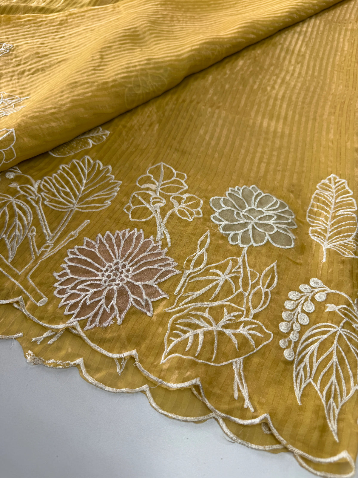 Satin Organza Saree/ 5471
