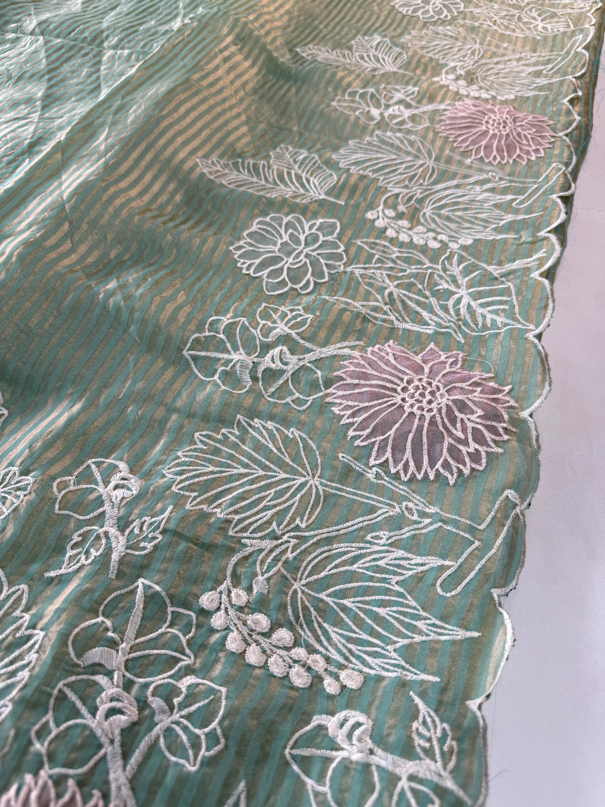 Satin Organza Saree/ 5471