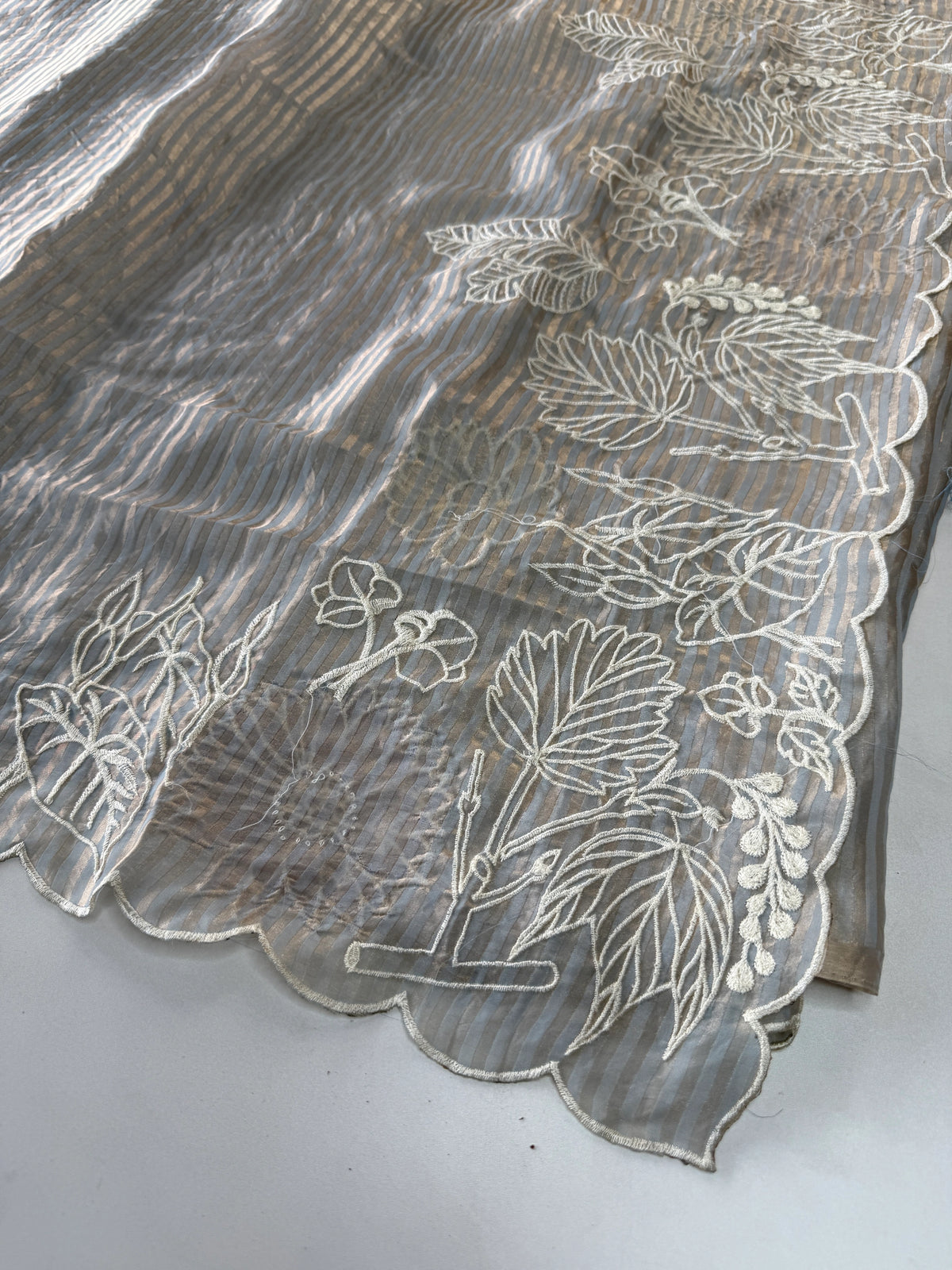 Satin Organza Saree/ 5471