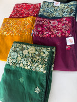 Soft Organza Saree/ 3688
