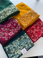 Soft Organza Saree/ 3688