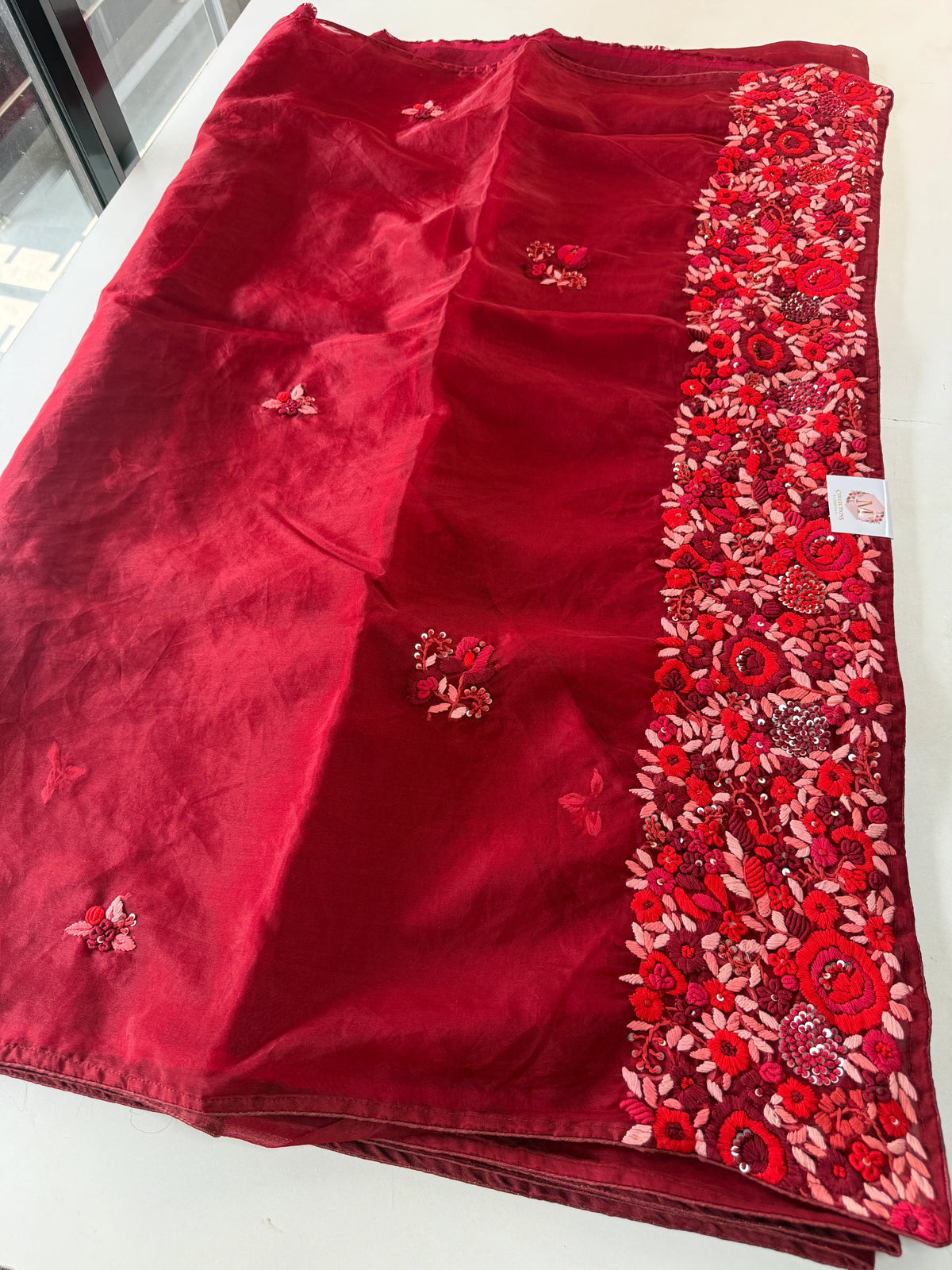 Soft Organza Saree/ 3688