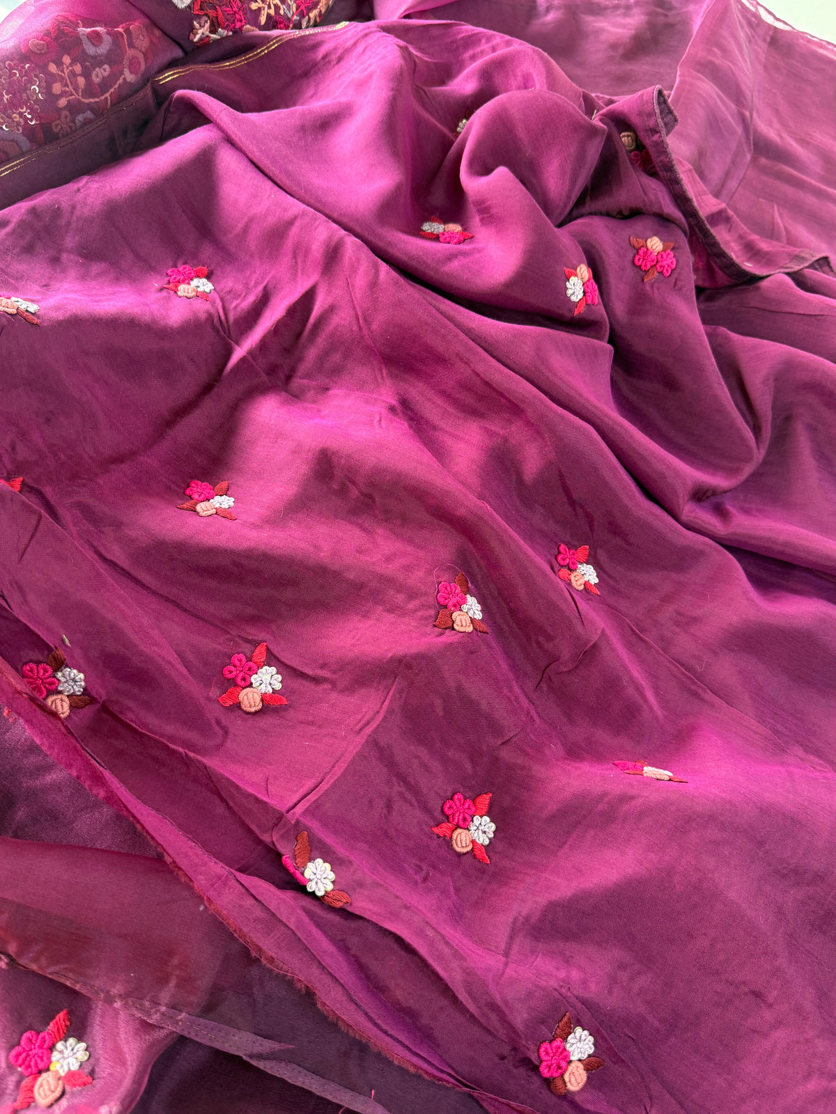 Soft Organza Saree/ 3688
