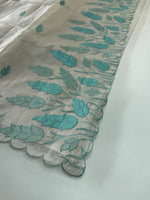 Tissue Saree (Silver)/ 121EFS