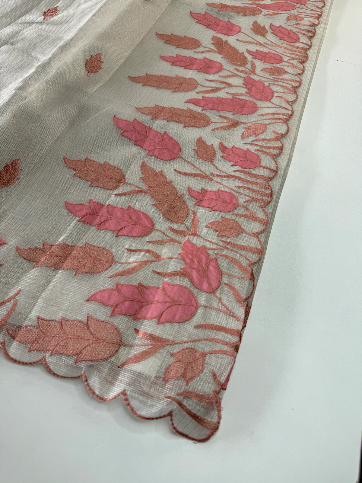 Tissue Saree (Silver)/ 121EFS