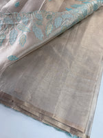 Tissue Saree(Gold)/ 121EFS