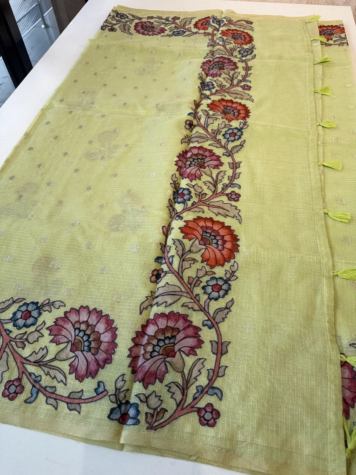 Banarasi weaved silky kotta / AWS11