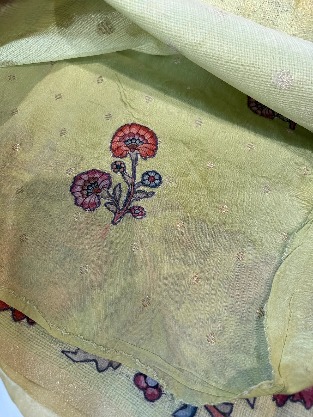 Banarasi weaved silky kotta / AWS11