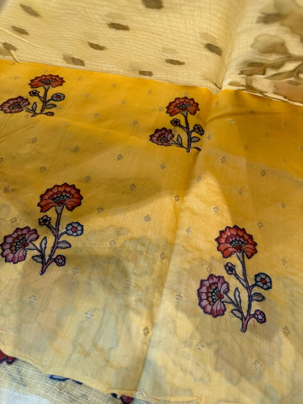 Banarasi weaved silky kotta / AWS11