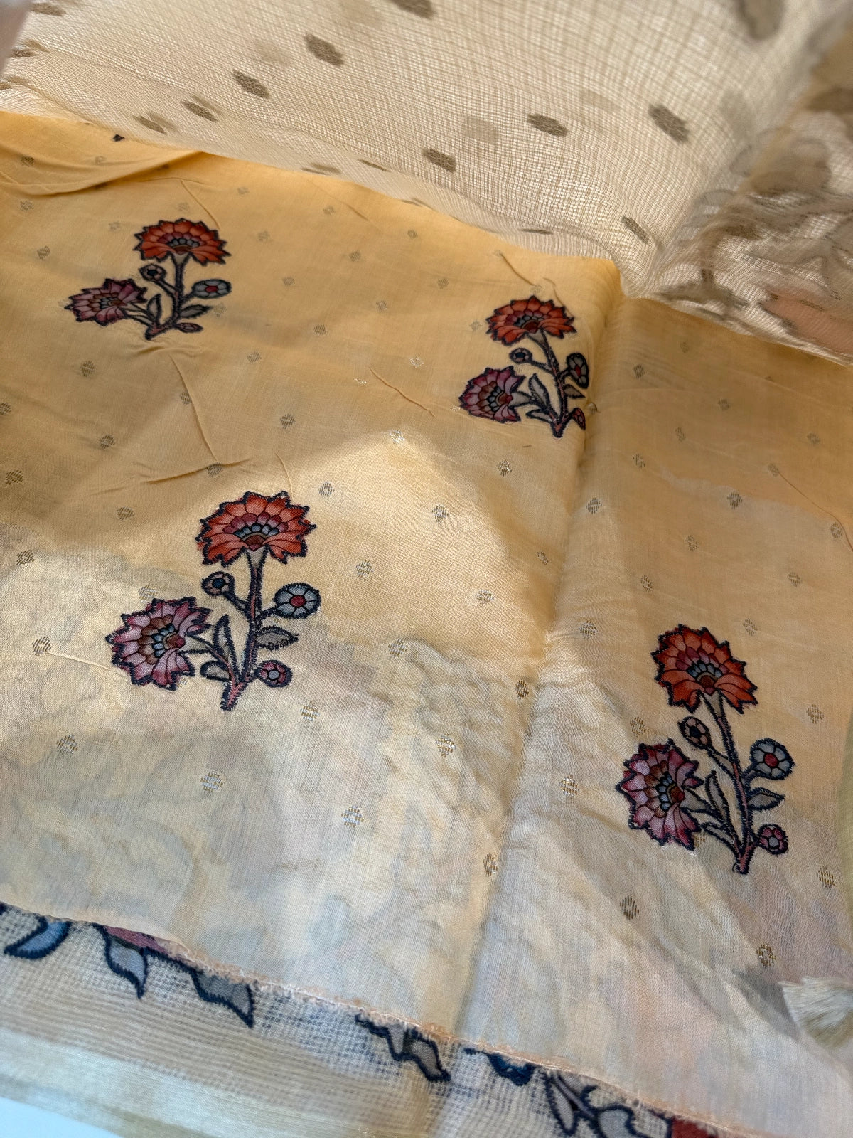 Banarasi weaved silky kotta / AWS11