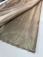 Tissue Saree(Gold)/ 121EFS