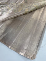 Tissue Saree(Gold)/ 121EFS