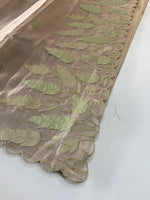 Tissue Saree(Gold)/ 121EFS