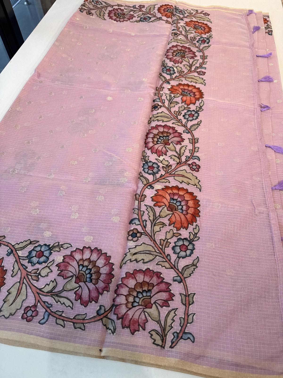 Banarasi weaved silky kotta / AWS11