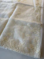 Crushed tissue with organza blend /CM051