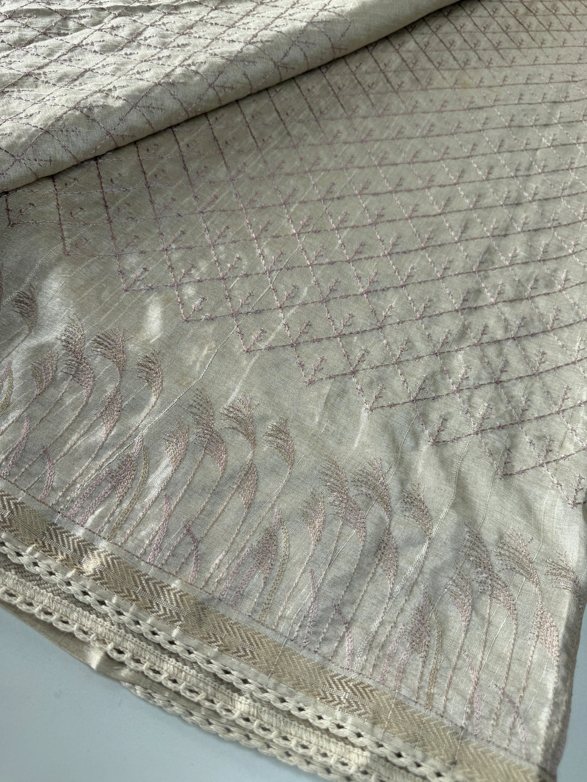 Soft semi Tussar Saree/ 6899