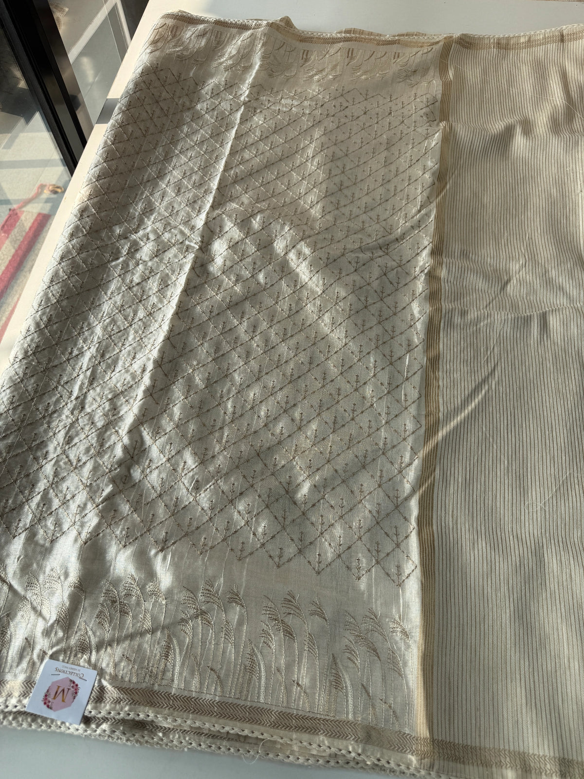 Soft semi Tussar Saree/ 6899