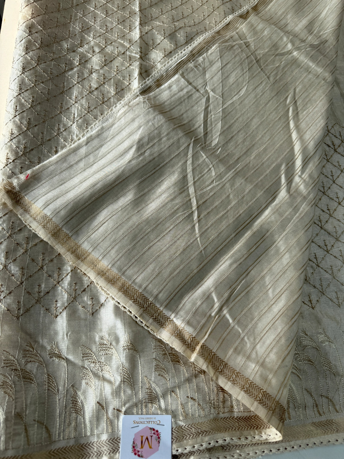 Soft semi Tussar Saree/ 6899