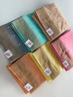Slub Silk Saree / LEM54