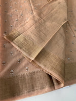 Slub Silk Saree / LEM54