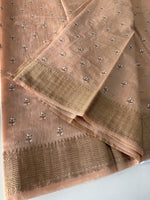 Slub Silk Saree / LEM54