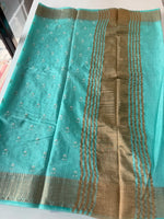 Slub Silk Saree / LEM54