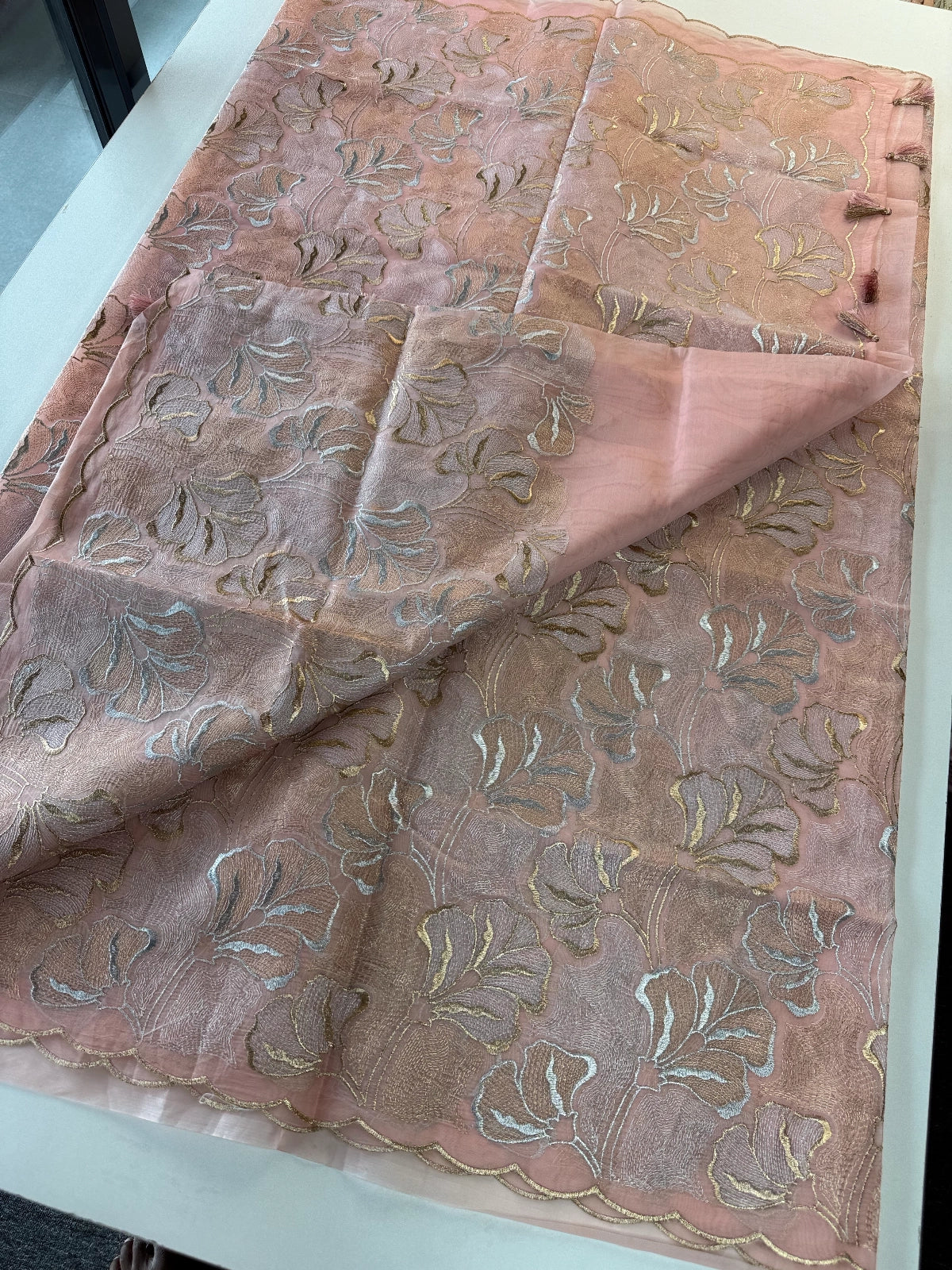 Organza Saree / STU12