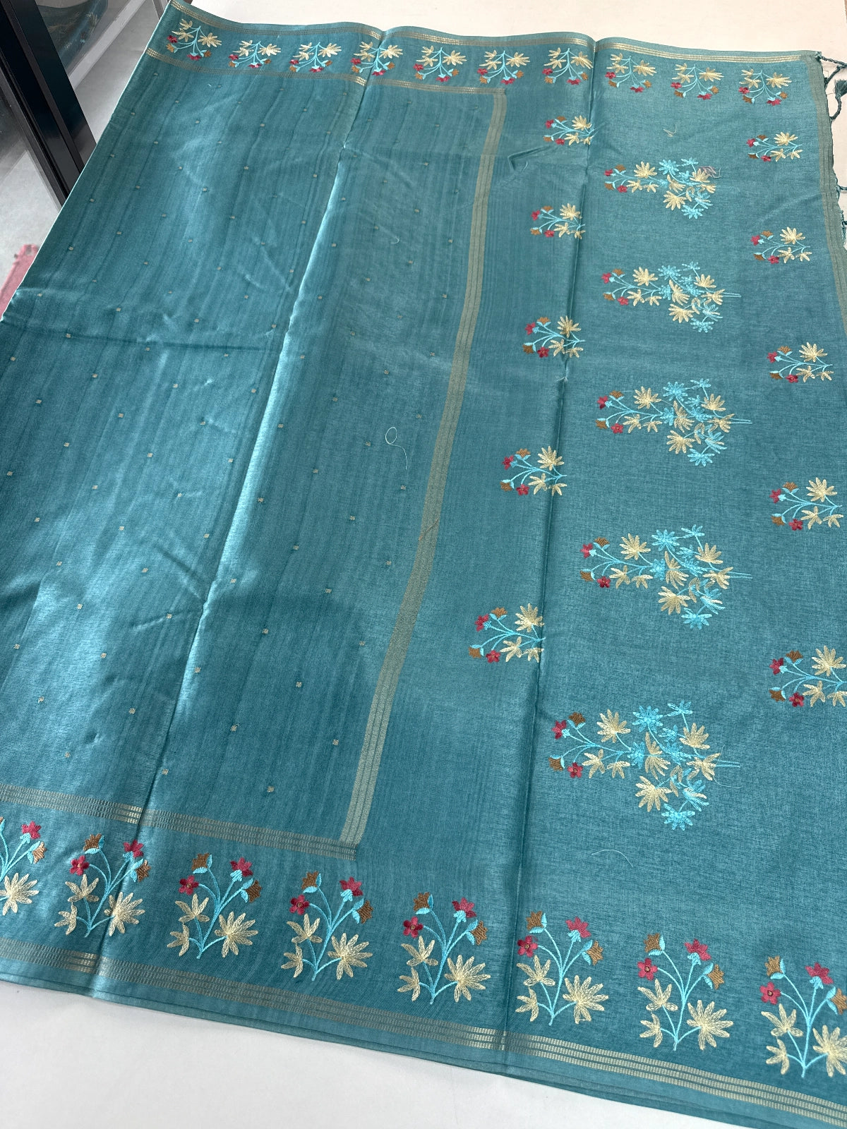 Soft Semi Tussar Saree/ FS456