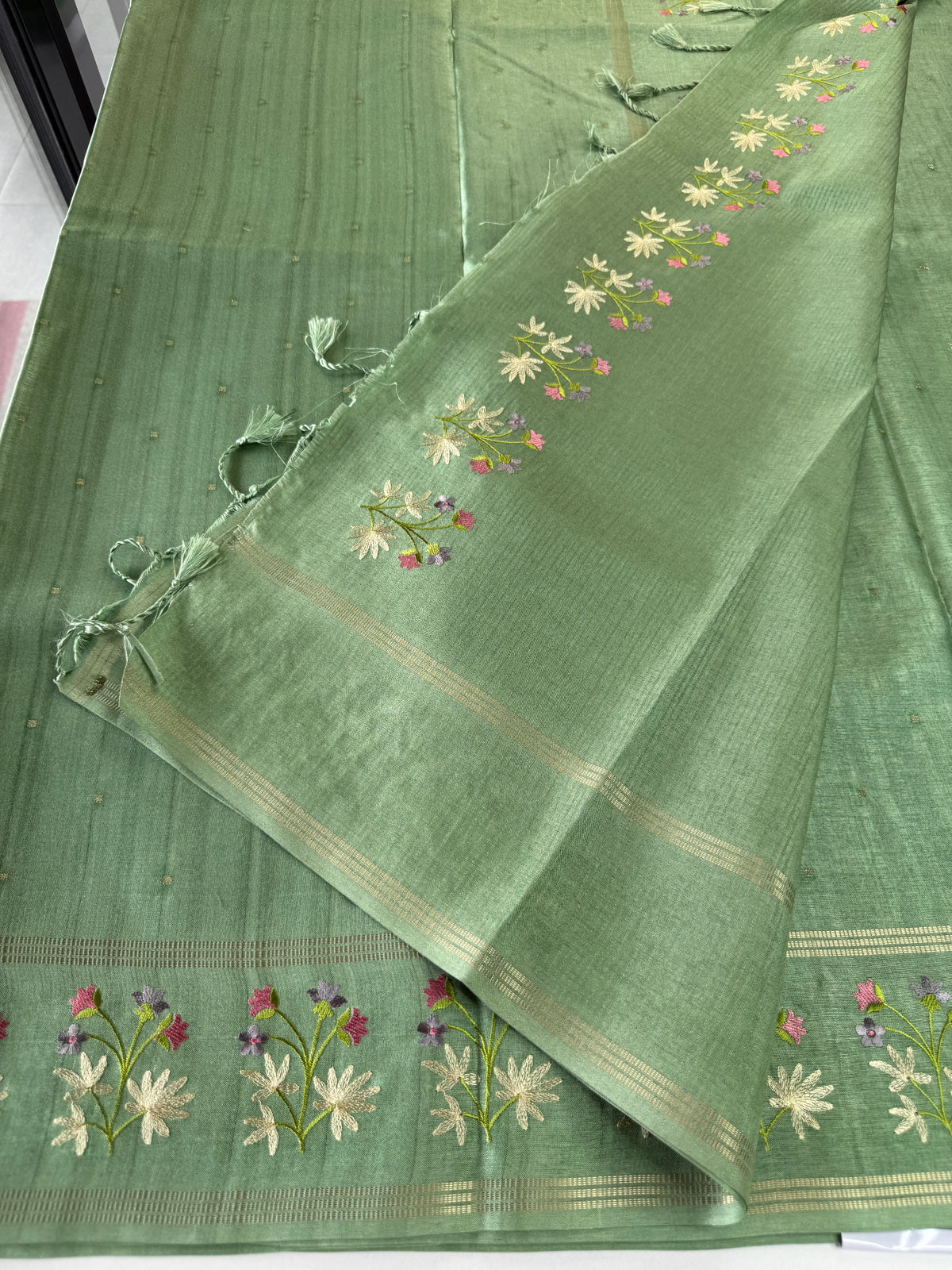 Soft Semi Tussar Saree/ FS456