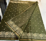 Soft semi Tussar saree/ D181