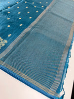 Soft semi Tussar saree/ D181