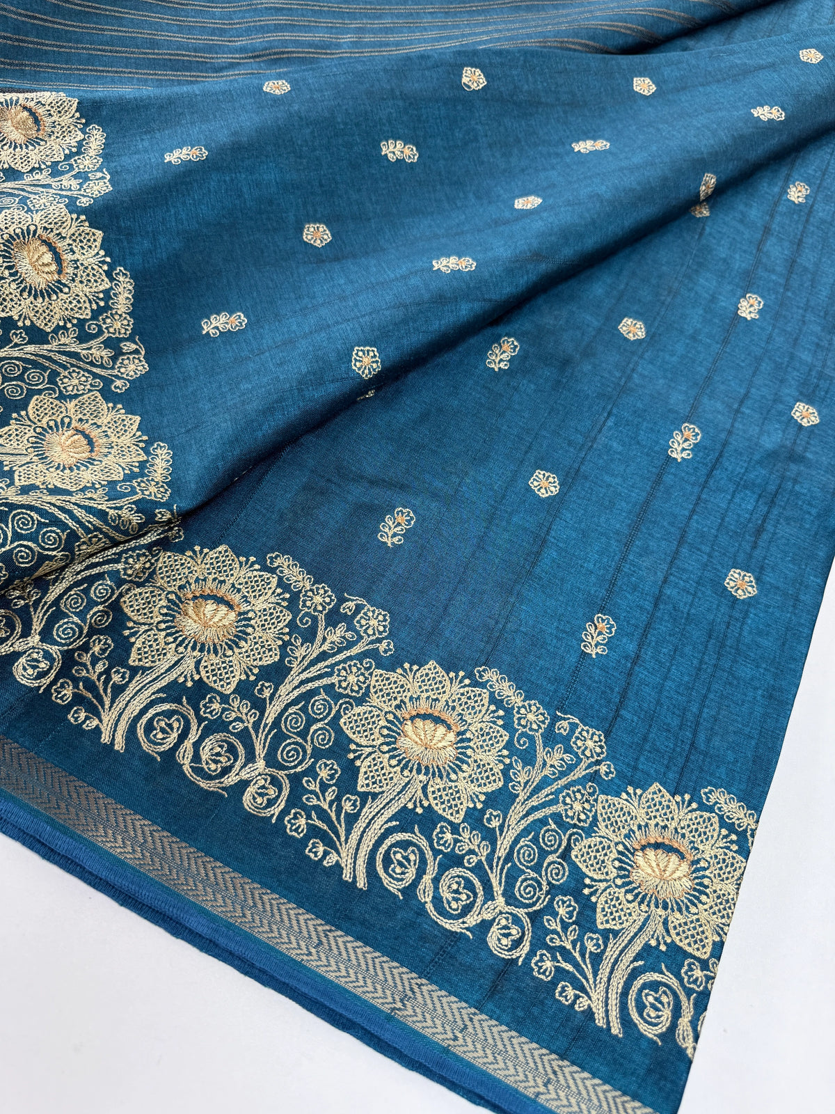 Soft semi Tussar saree/ D181