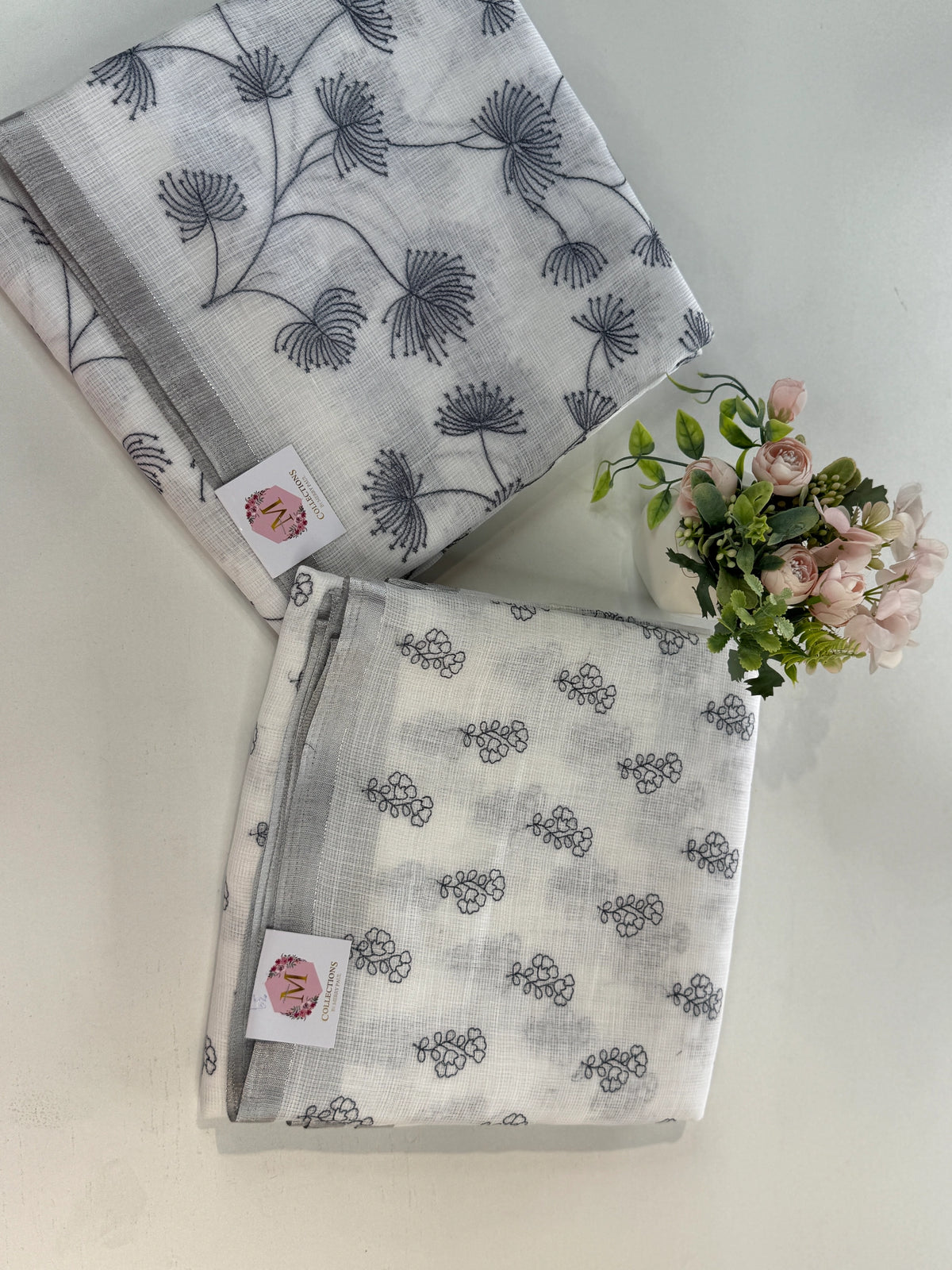 Linen Cotton saree/LKE25