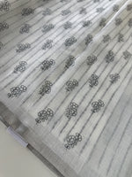 Linen Cotton saree/LKE25