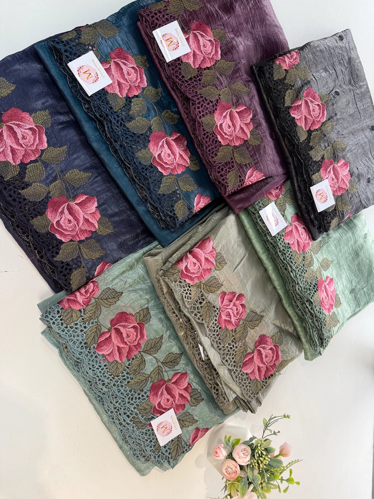 Crushed Oragnza Saree / SC8129