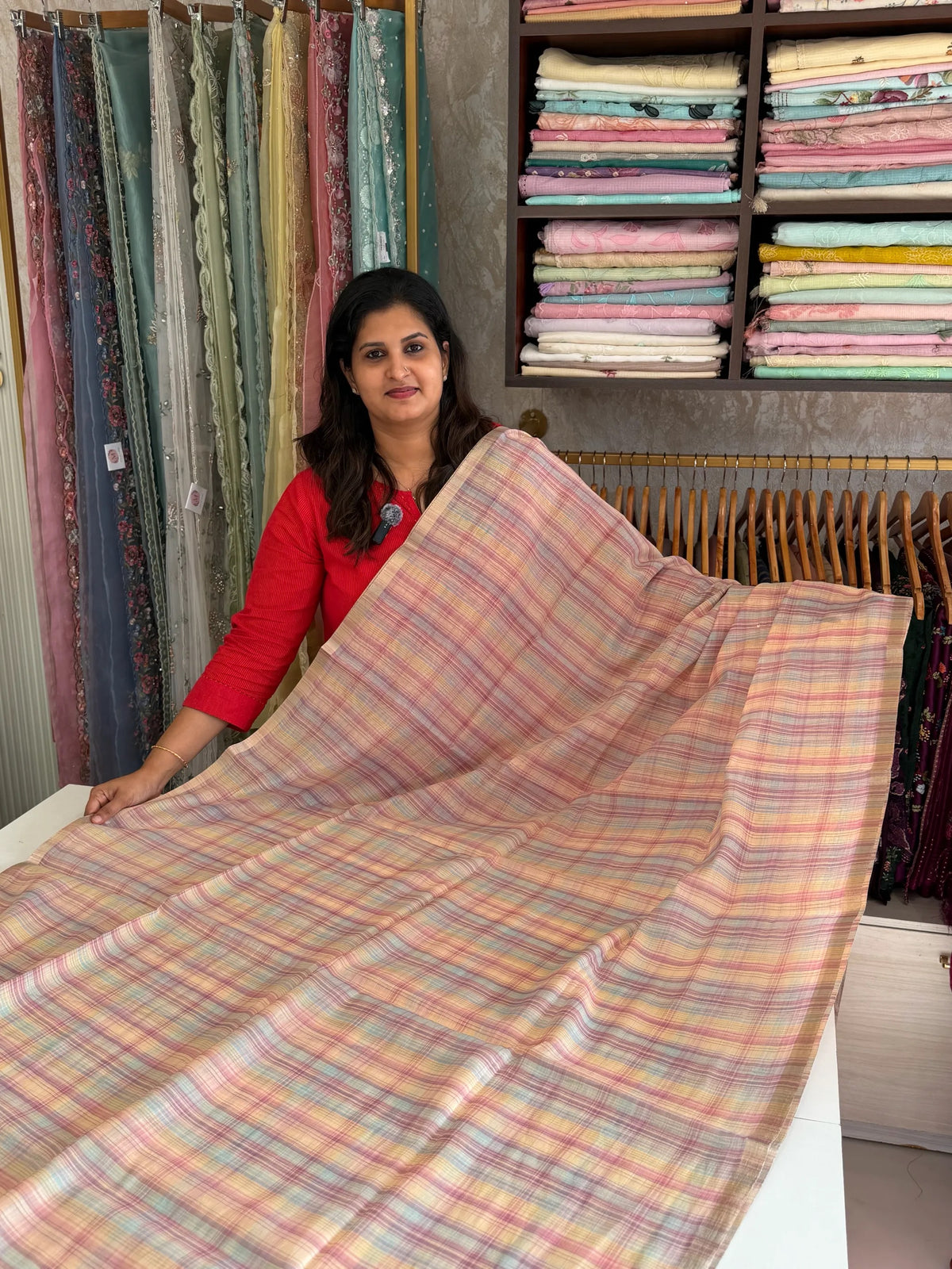 Soft Chanderi saree/ AR103