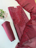 Pure Tussar silk salwar set /975A