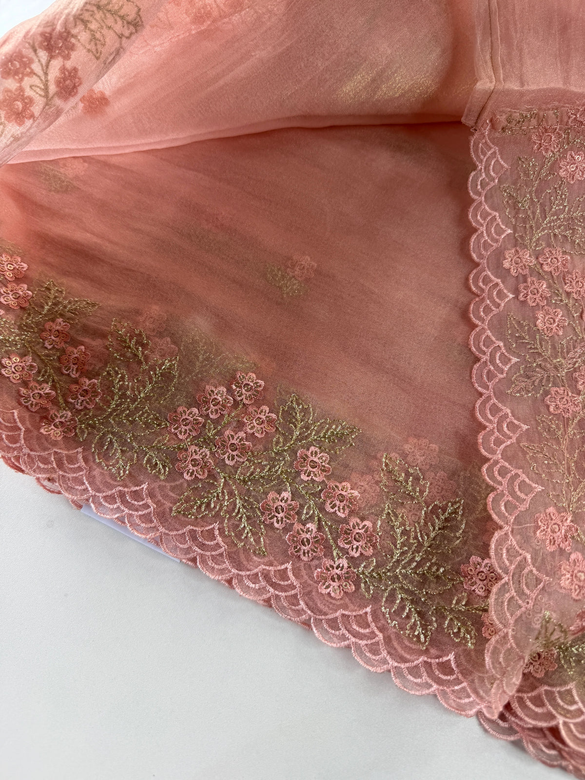 Organza blended saree/ BL924